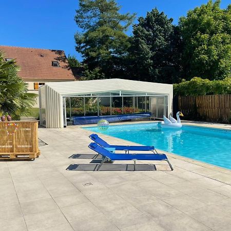L'Annexe- Guest House Avec Piscine Studio Avec Coin Chambre Rosny-sur-Seine Buitenkant foto