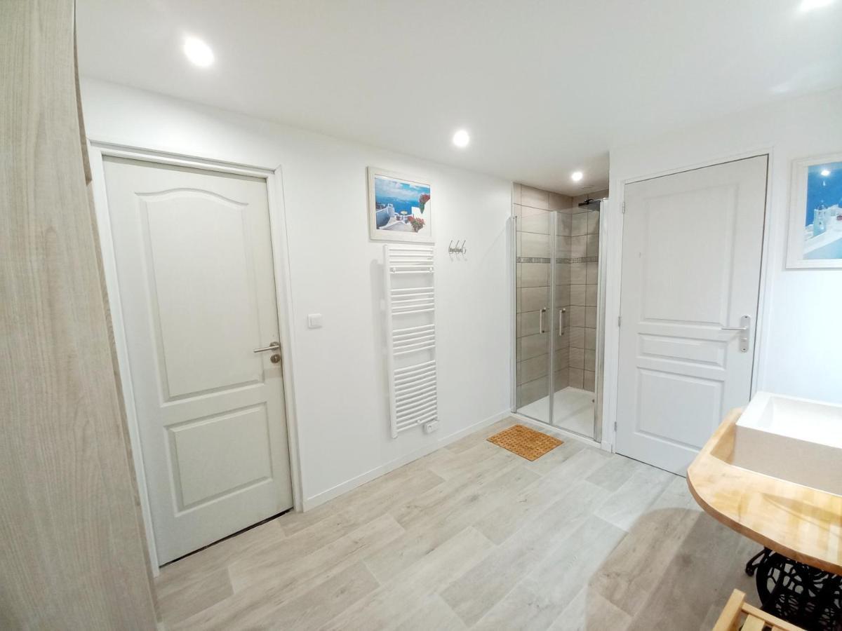 L'Annexe- Guest House Avec Piscine Studio Avec Coin Chambre Rosny-sur-Seine Buitenkant foto