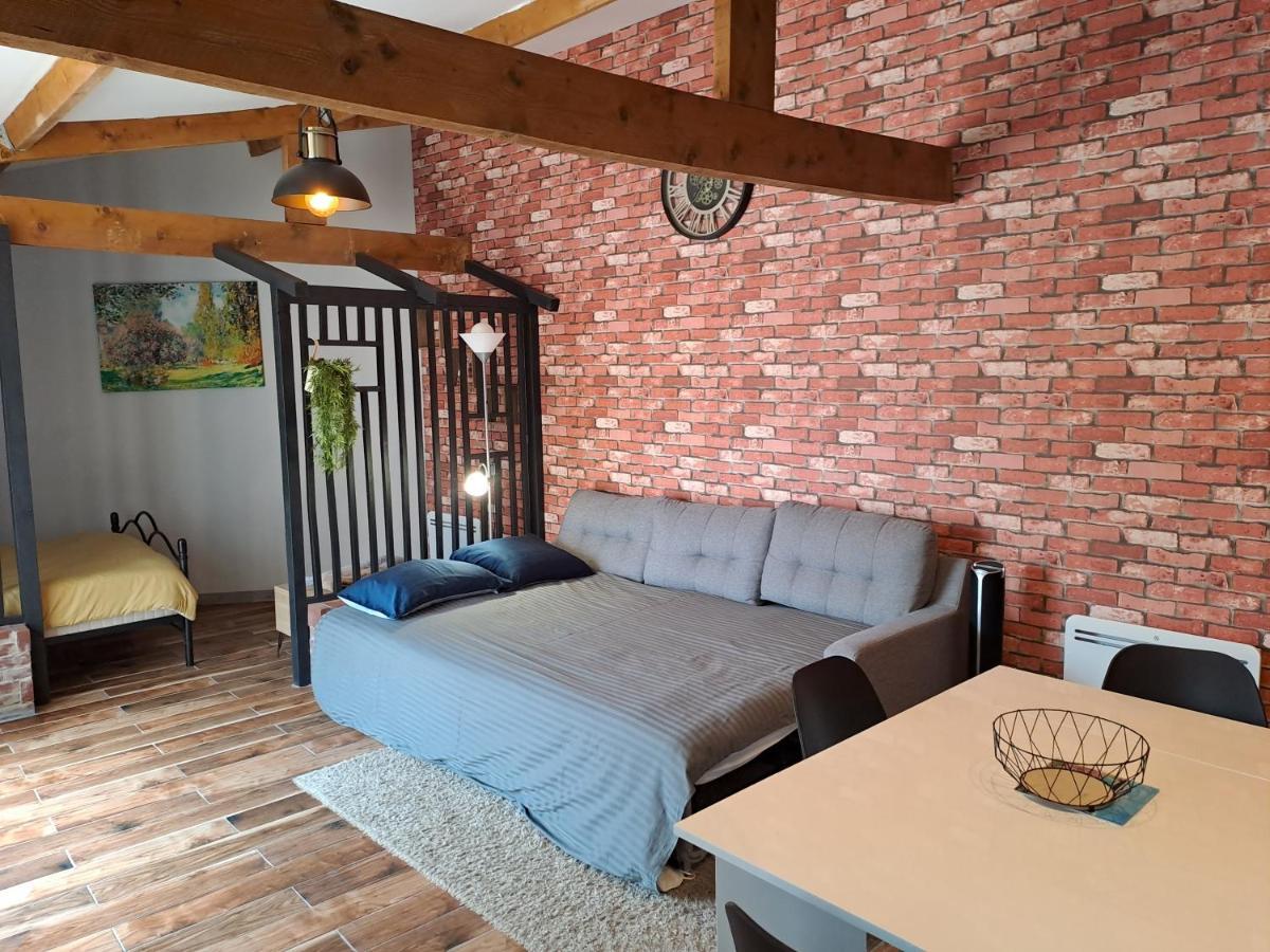 L'Annexe- Guest House Avec Piscine Studio Avec Coin Chambre Rosny-sur-Seine Buitenkant foto