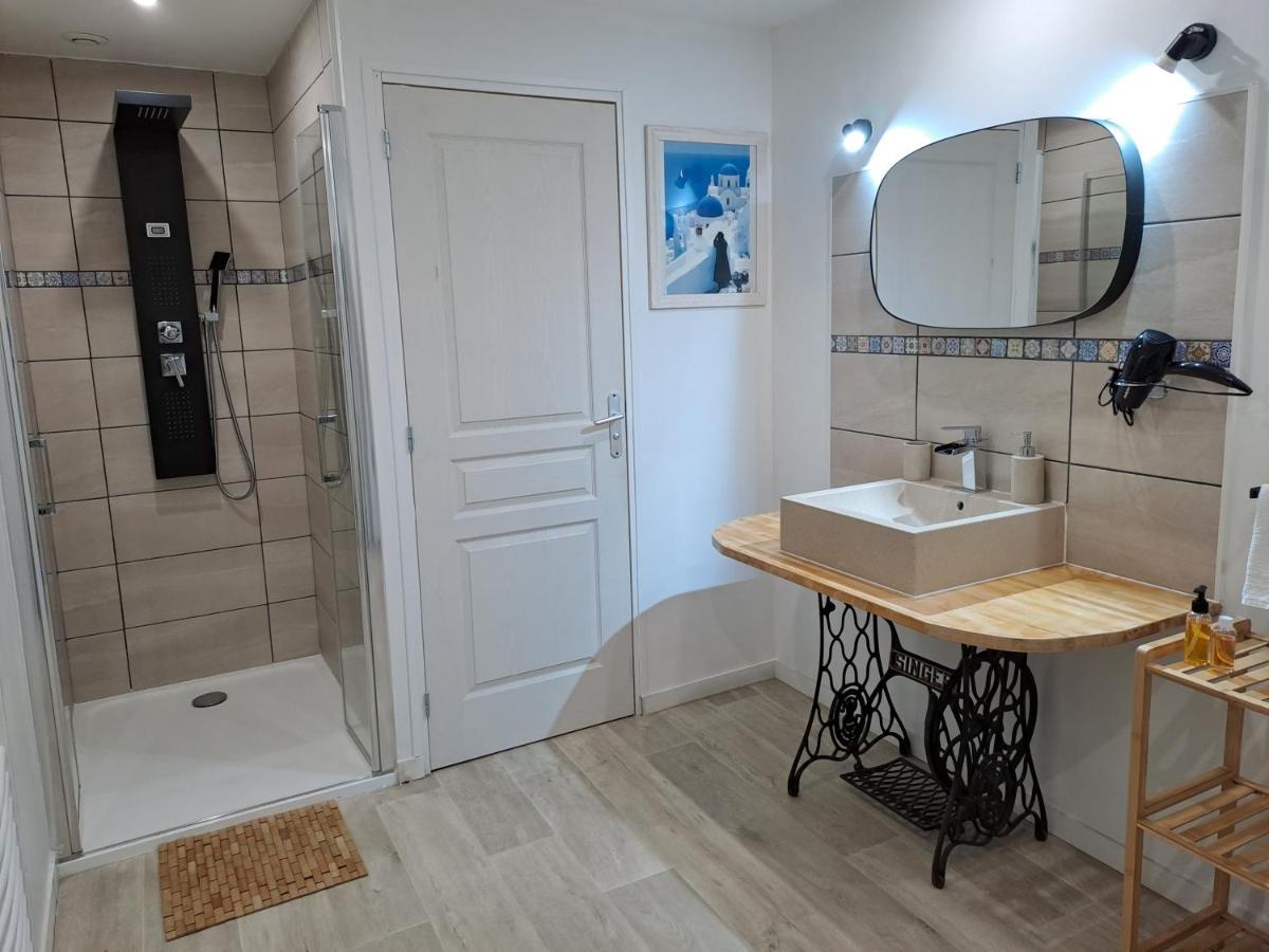 L'Annexe- Guest House Avec Piscine Studio Avec Coin Chambre Rosny-sur-Seine Buitenkant foto