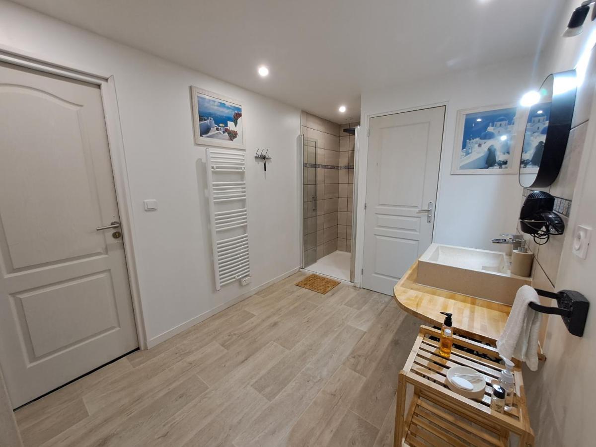 L'Annexe- Guest House Avec Piscine Studio Avec Coin Chambre Rosny-sur-Seine Buitenkant foto